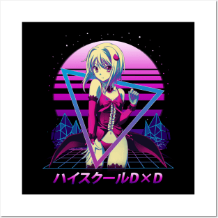 Rias's Pawns Unite High School DxD Graphic Tee for Fans Posters and Art